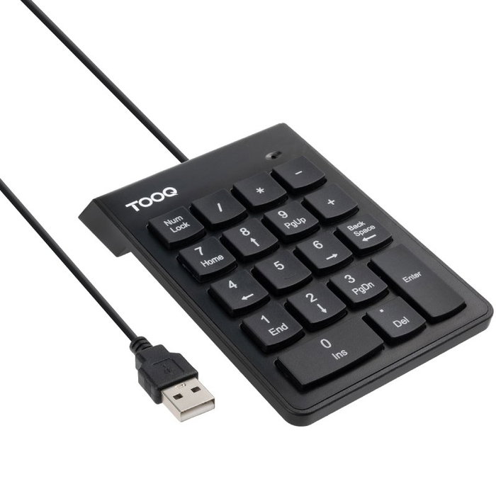 Tooq Teclado Numérico USB TQK-2001-B Negro Tooq Teclado Numérico USB TQK-2001-B Negro